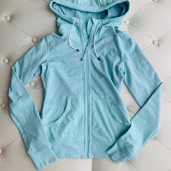 Lululemon Athletic Turquoise Blue Light Jacket - Picture 5 of 8